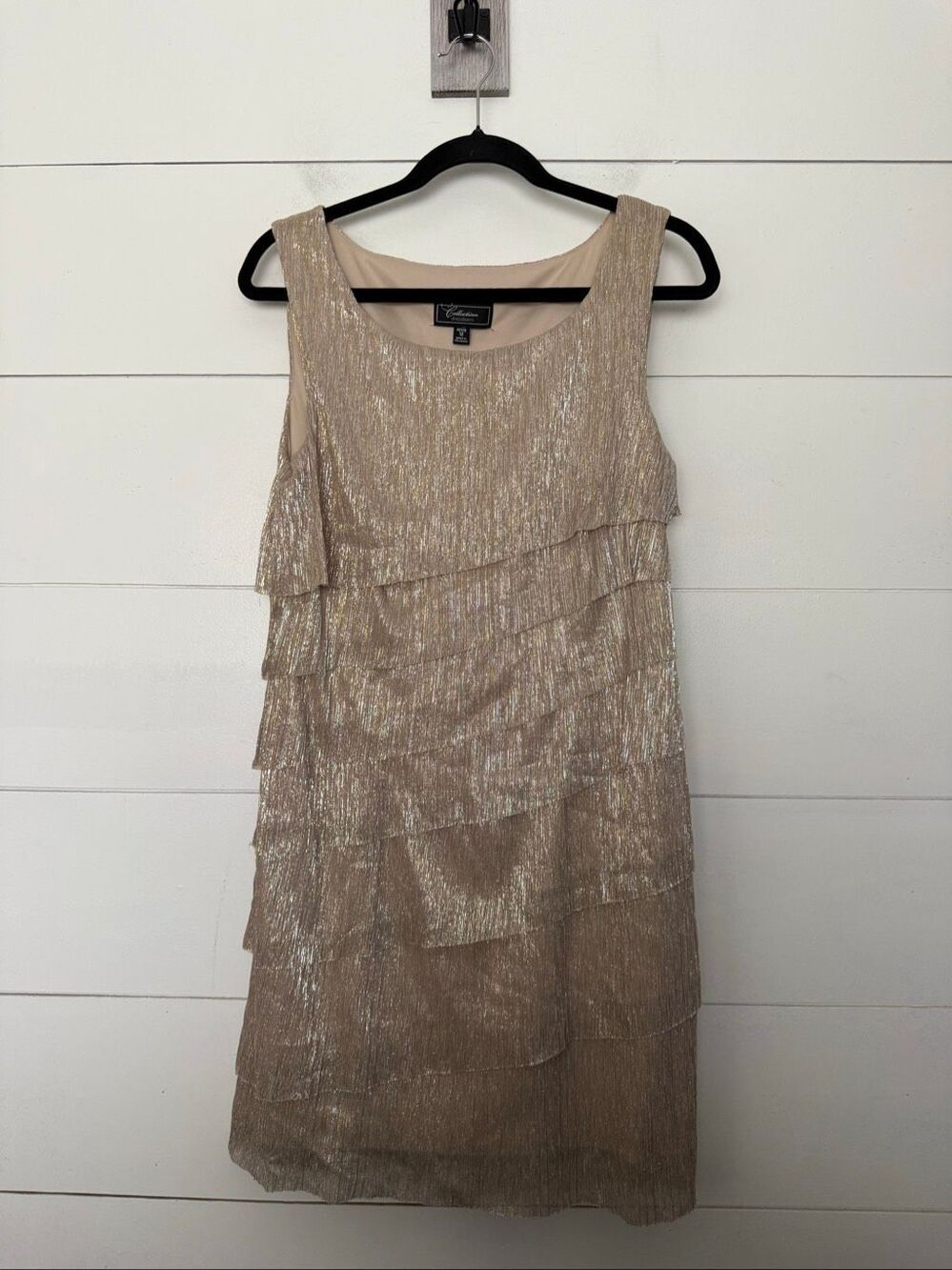 Dressbarn Collection Petite Women’s 12P Sequin Tank Dress